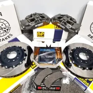 Zestaw hamulcowy BMW E36 E46 355x32mm zaciski AP Racing Autentyczny