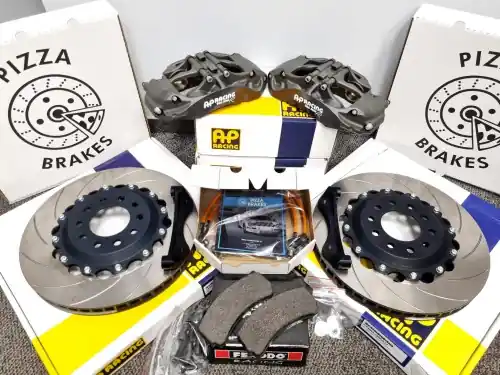 Zestaw hamulcowy BMW E36 E46 355x32mm zaciski AP Racing Autentyczny