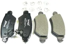 Wysoka jakość KLOCKI HAMULCOWE TYŁ [105/43/17] NP#ED323619