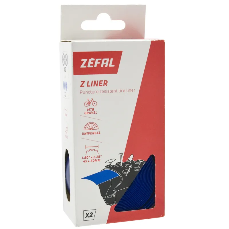 Wkładka antyprzebiciowa Zefal Z-Liner 29” 34mm, MTB/Gravel, niebieska, 2 szt Najlepsza cena