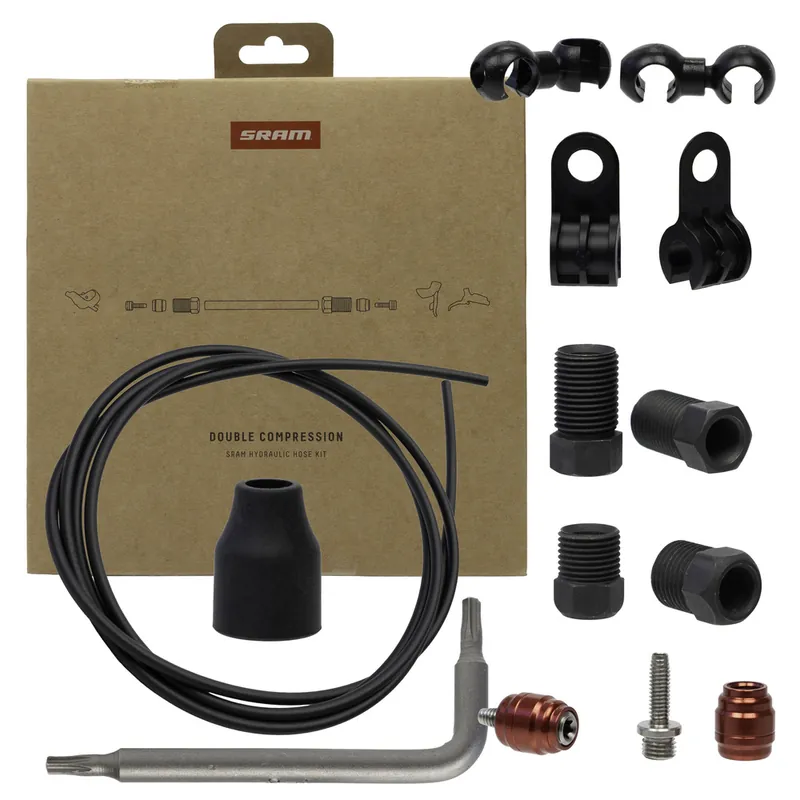 Tani Przewód hamulca hydraulicznego Sram 2000 mm, MTB/ROAD, ze śrubami i końcówkami - Avid Code, Elixir, Level, Guide, RED, Maven