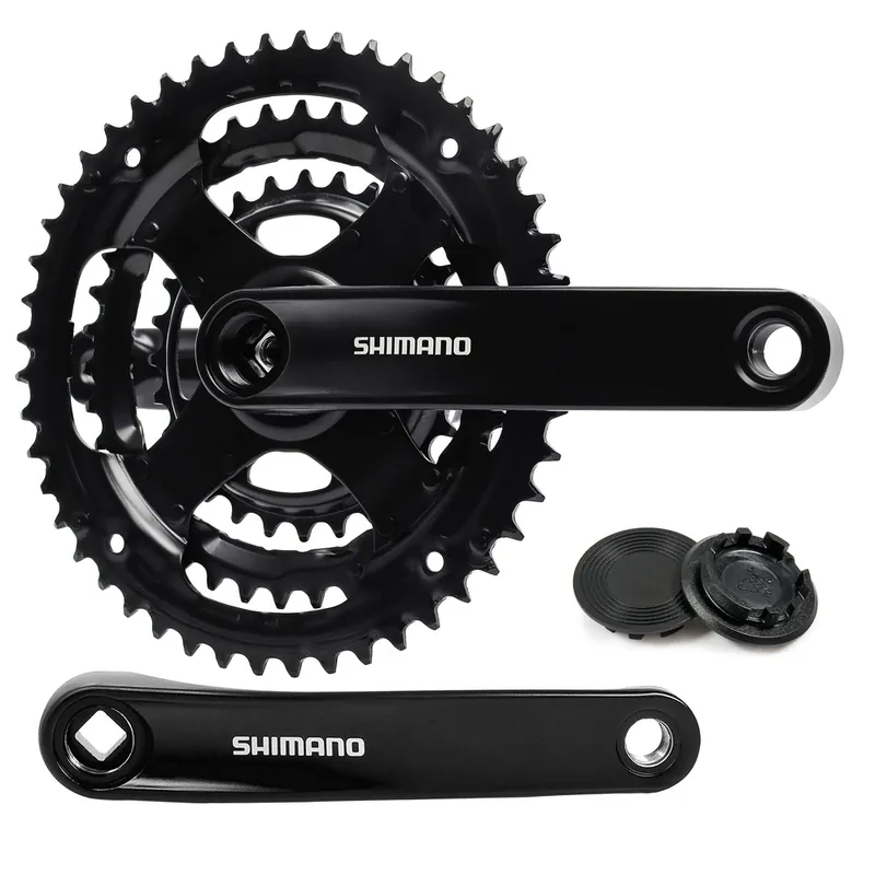 Mechanizm korbowy Shimano Tourney FC-TY301 170 mm 48x38x28 170 mm bez osłony do napędów 6-7-8 rzędów Wyprzedaż