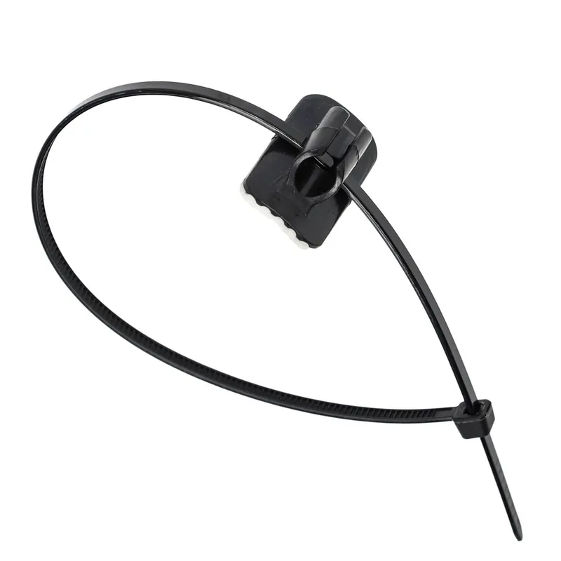 Przelotka na ramę do mocowania linki hamulca lub przewodu hamulca hydraulicznego, naklejana, z zaciskiem, Oryginalny