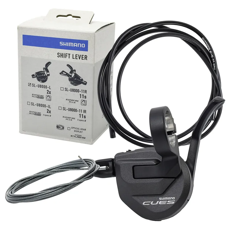 Tylko dziś Dźwignia przerzutki przedniej Shimano Cues SL-U8000-L, 2-rzędowa, lewa