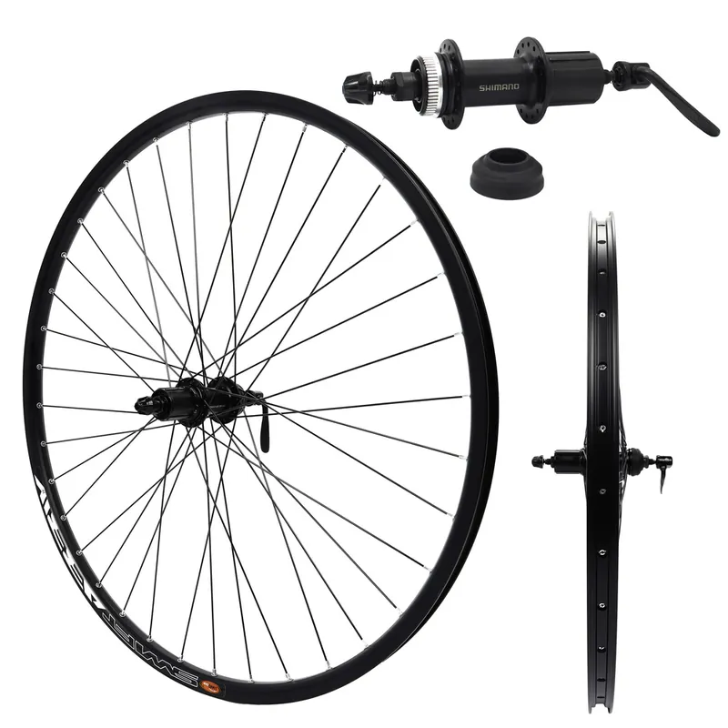 Koło tył 28/29" Piasta Shimano QC300, obręcz aluminiowa Swift Arriv, pod tarczę, 36H Ostatnia szansa