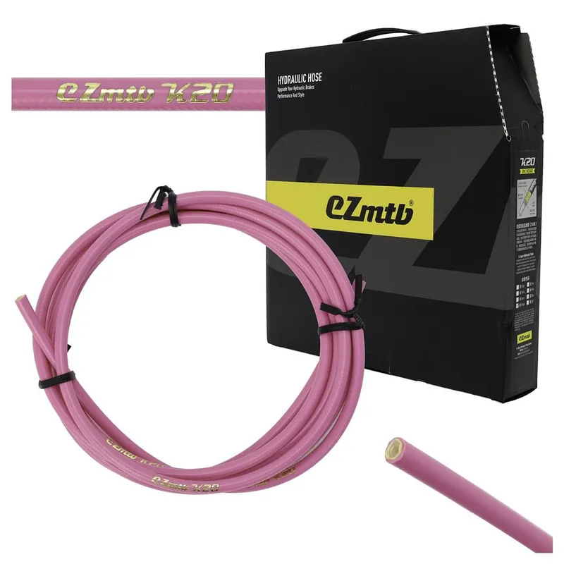 Przewód hamulca hydr. EZMTB 2m różowy 4-warstwy zamiennik SM-BH90 Autentyczny