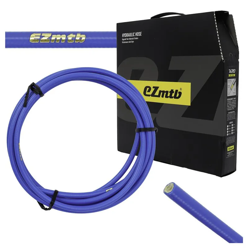 Przewód hamulca hydr. EZMTB 2 m niebieski 4-warstwy zamiennik SM-BH90 Zwrot pieniędzy