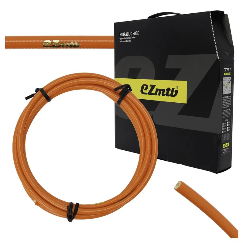 Przewód hamulca hydr. EZMTB 2m pomarańczowy 4-warstwy zamiennik SM-BH90 Tani