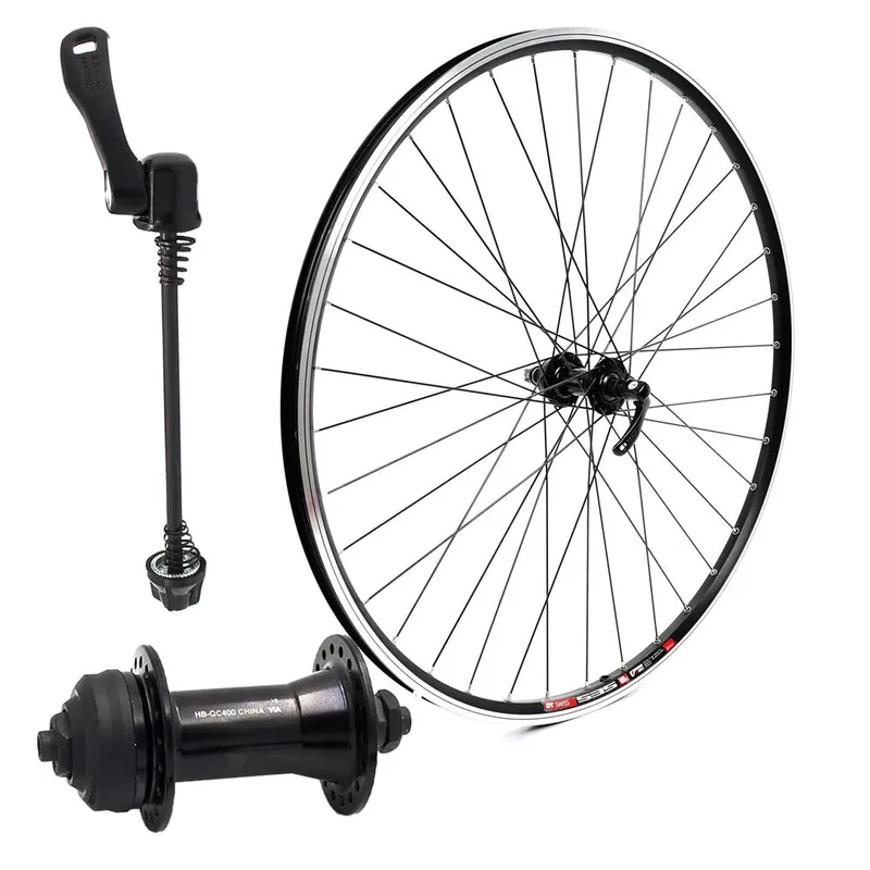 Wysoka jakość Przednie koło rowerowe 28"x19c, DT Swiss 535, HB-QC400, Sapim GCO14cz, 36H