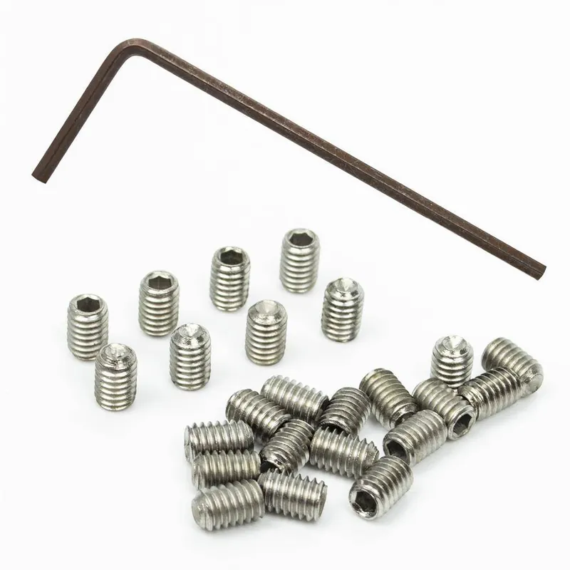 Piny do pedałów, zestaw - wariant C (M4 x 6 mm) Tani