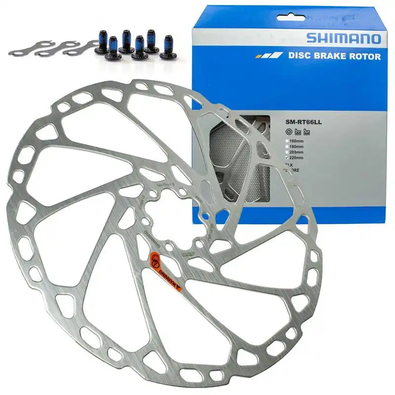Tarcza hamulcowa Shimano SM-RT66-M 220 mm 6 śrub Najlepsza cena