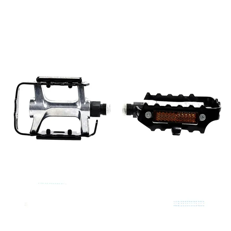 Pedały platformowe XLC MTB PD-M03, 9/16" czarno-srebrne Promocja