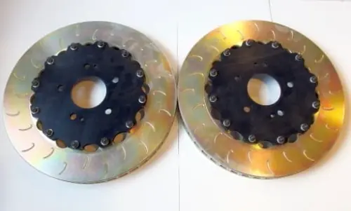 Tarcze 2-częściowe Mitsubishi Lancer Evo 10 350x32 bieżnia 50mm Promocja