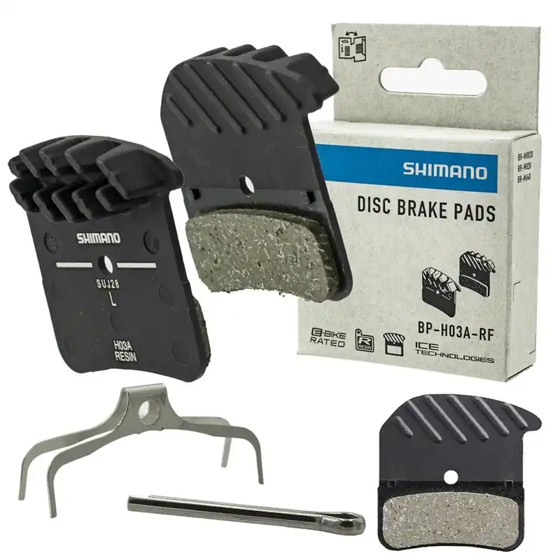 Okładziny / klocki hamulcowe Shimano H03A-RF żywiczne, z radiatorem, Deore XT Kup teraz