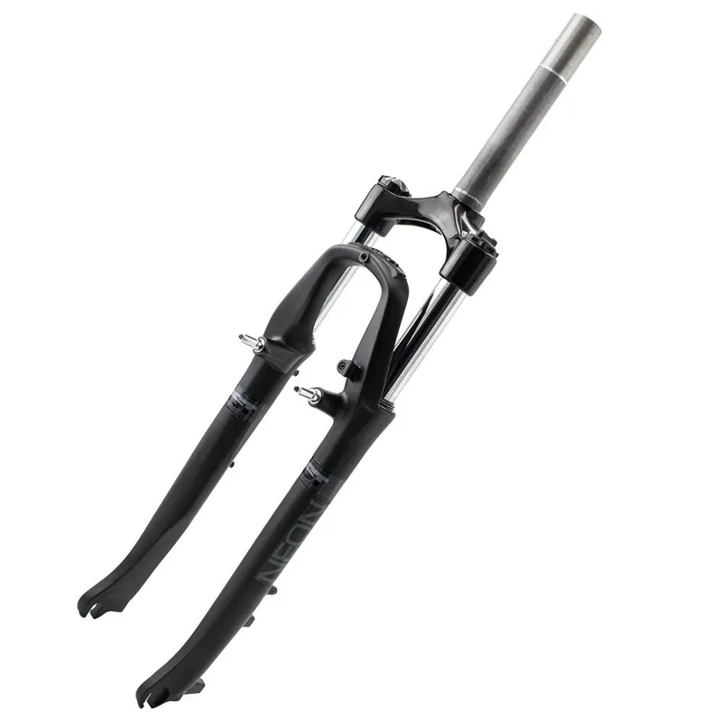 Amortyzator RST NEON, 60mm skoku, 28,6x180 z gwintem, czarny mat, blokada, Disc / V-Brake, oś 9mm Tani