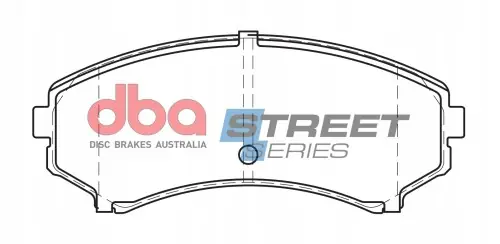 DB1388SS DBA Street Series Klocki hamulcowe samochodowe (kpl.) Zwrot pieniędzy