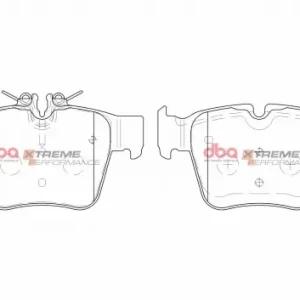 DB15063XP DBA Xtreme Performance Klocki hamulcowe samochodowe (kpl.) Popularny