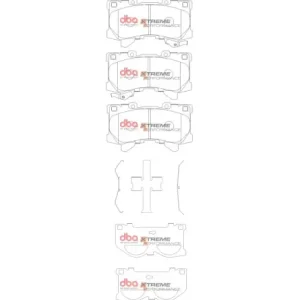 Tylko dziś DB15077XP DBA Xtreme Performance Klocki hamulcowe samochodowe (kpl.)