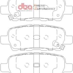 DB1509XP DBA Xtreme Performance Klocki hamulcowe samochodowe (kpl.) Premium