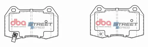 Najlepsza cena DB1520SS DBA Street Series Klocki hamulcowe samochodowe (kpl.)