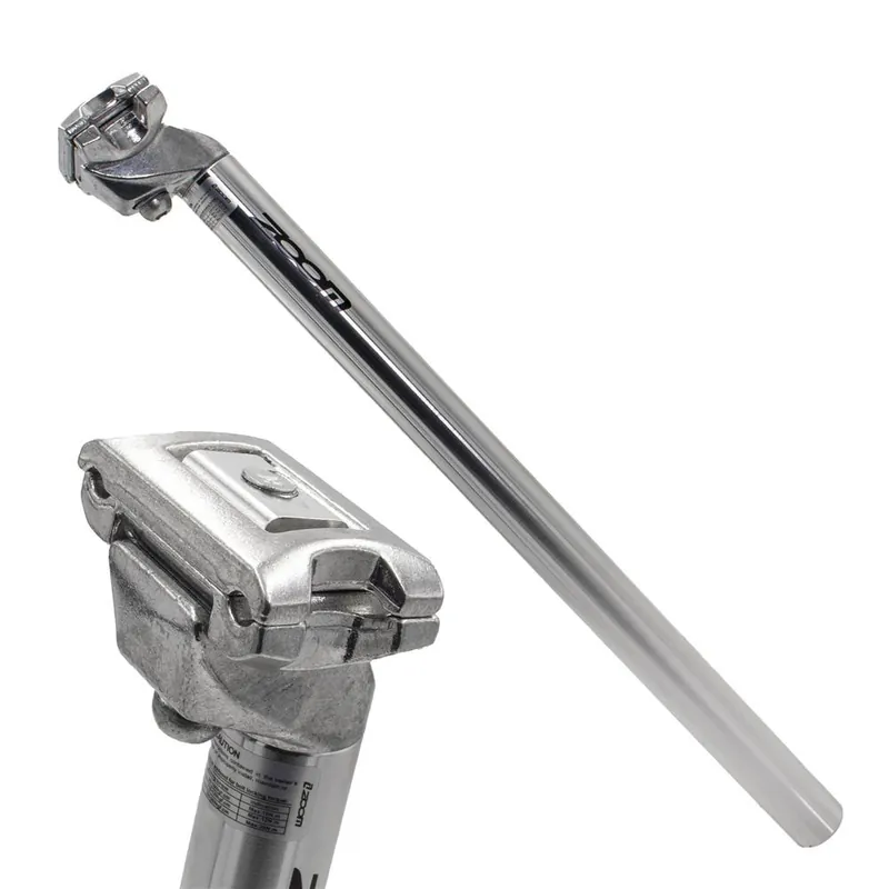 Wspornik siodła Zoom SP-C207, średnica 25,4, 400 mm, srebrny Bezpieczna płatność