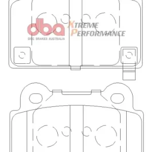 DB2215XP DBA Xtreme Performance Klocki hamulcowe samochodowe (kpl.) Promocja