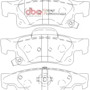DB2217XP DBA Xtreme Performance Klocki hamulcowe samochodowe (kpl.) Najlepsza cena