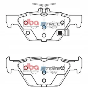 DB2398SS DBA Street Series Klocki hamulcowe samochodowe (kpl.) Ekspresowa dostawa