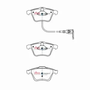 DB2402SS DBA Street Performance Klocki hamulcowe samochodowe (kpl.) Darmowa dostawa