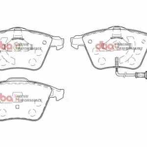 Oryginalny DB2402XP DBA Xtreme Performance Klocki hamulcowe samochodowe (kpl.)