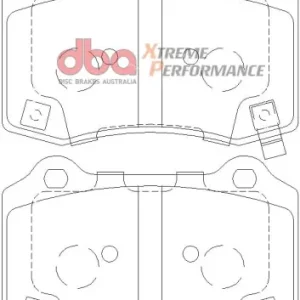 Bezpieczna płatność DB8805XP DBA Xtreme Performance Klocki hamulcowe samochodowe (kpl.)