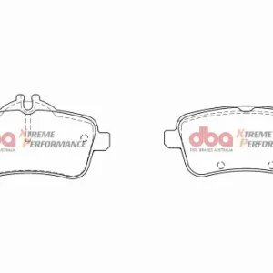 Zamów teraz DB8880XP DBA Xtreme Performance Klocki hamulcowe samochodowe (kpl.)