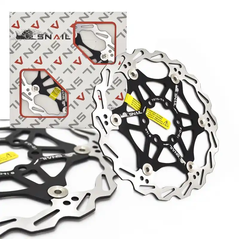 Tarcza hamulcowa Snail 160 mm, pływająca, IS (6 śrub), czarna Kup teraz