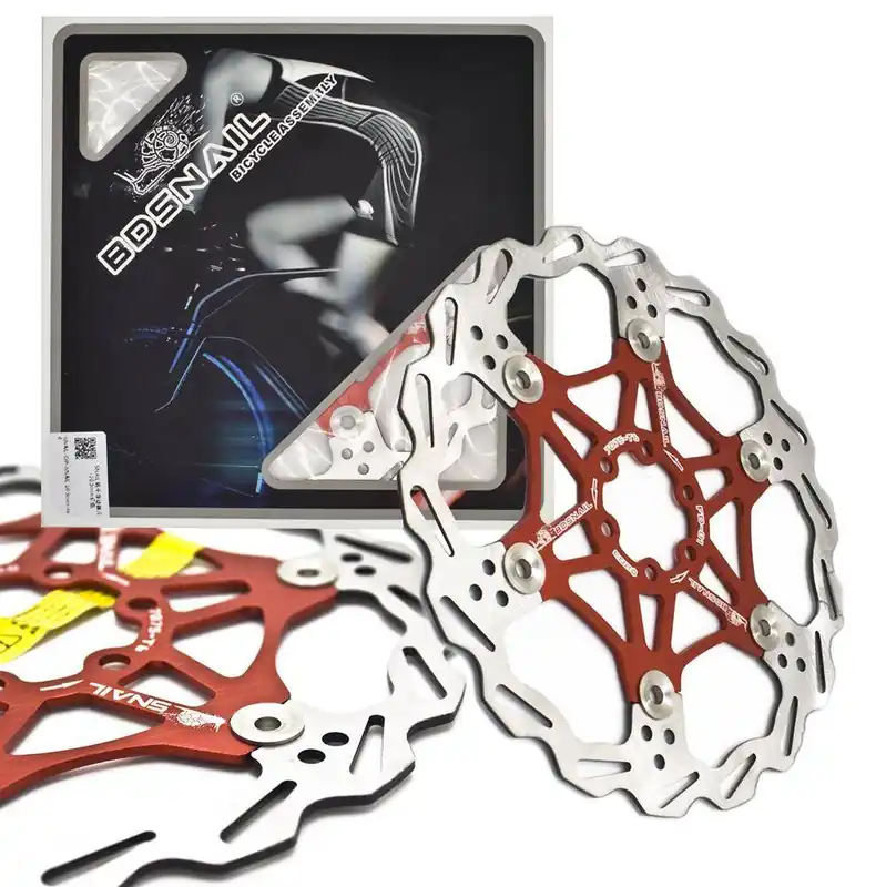 Tarcza hamulcowa Snail 203 mm, pływająca, IS (6 śrub), czerwona Tani