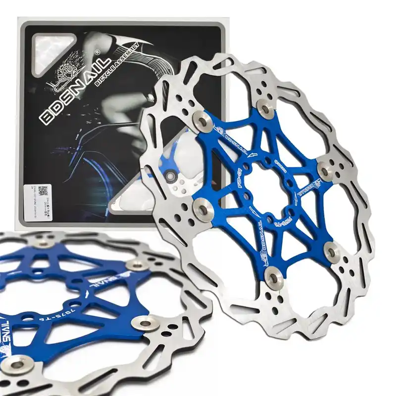 Tarcza hamulcowa Snail 203 mm, pływająca, IS (6 śrub), niebieska Tylko dziś