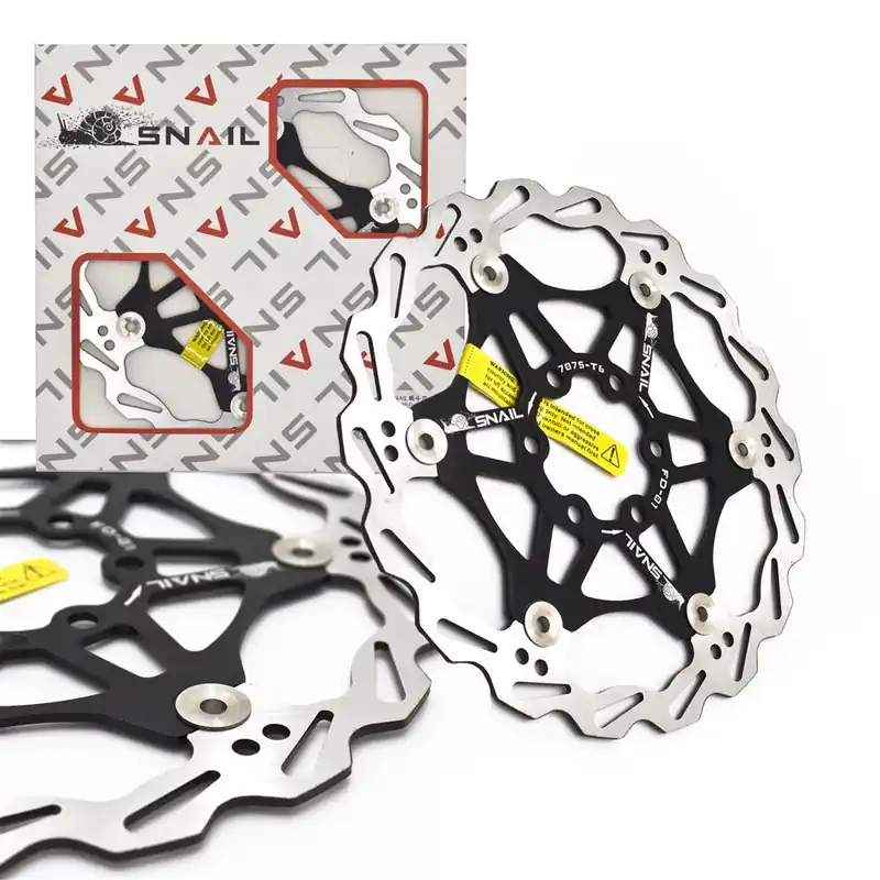 Tarcza hamulcowa Snail 180 mm, pływająca, IS (6 śrub), czarna Kup teraz