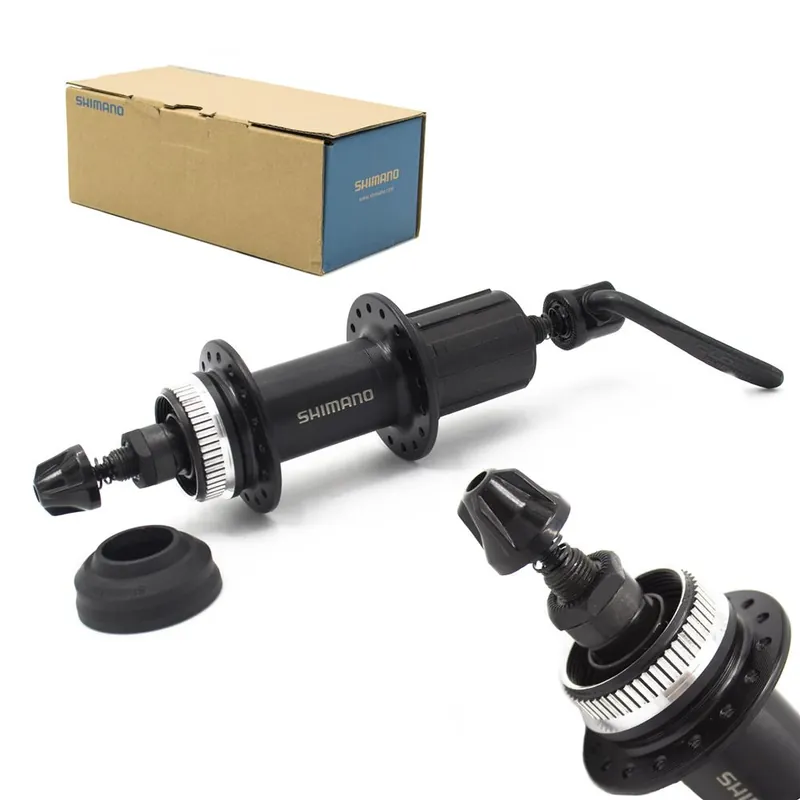 Oryginalny Piasta tylna Shimano Cues FH-QC300, 8-11 rzędów, Center Lock, 135 mm, QR, 32H