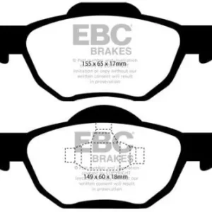 Ostatnia szansa EBC DP41525R YELLOWSTUFF - klocki hamulcowe samochodowe