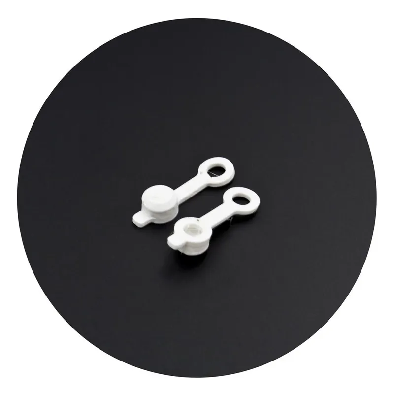 Darmowa dostawa Kapturek portu odpowietrzania do zacisków hamulcowych, 3D, biały, para