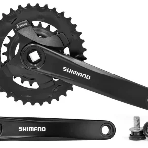 Niska cena Mechanizm korbowy Shimano FC-MT101-B2 36/22T 9rz 175mm