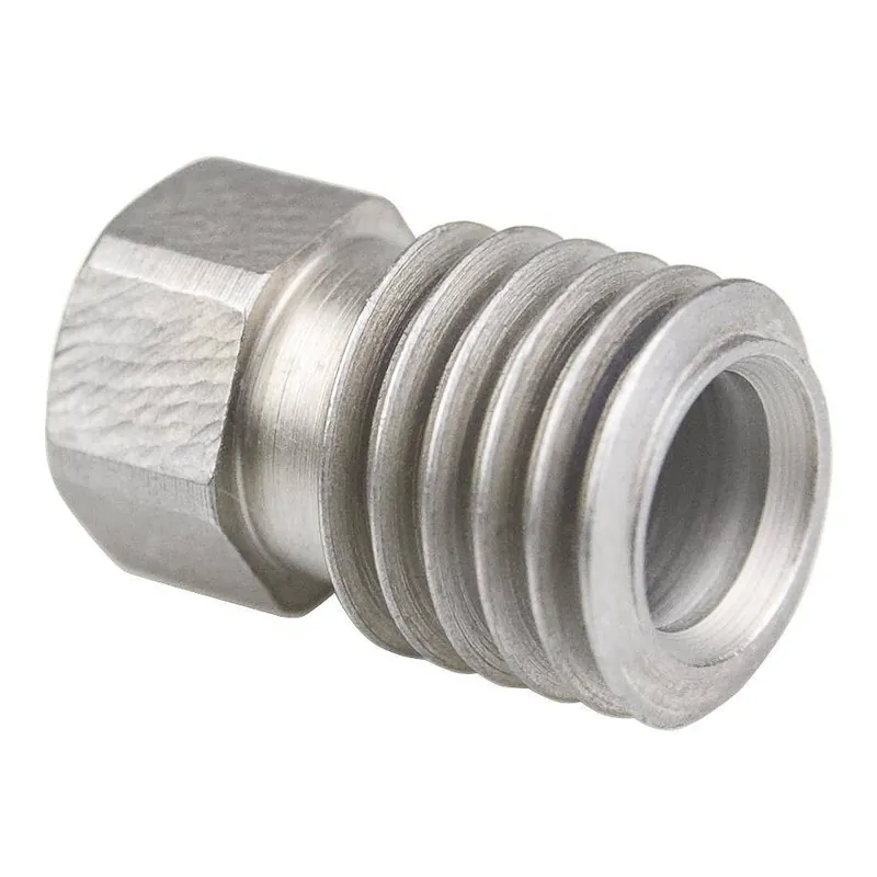 Śruba przewodu hamulcowego do dźwigni MAGURA MT, HS22 i HS33, M9, srebrna - 1 sztuka Autentyczny