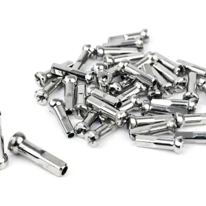 Nyple Sapim Polyax 14 mm, mosiężne, srebrne - opakowanie 38 szt. Tylko dziś