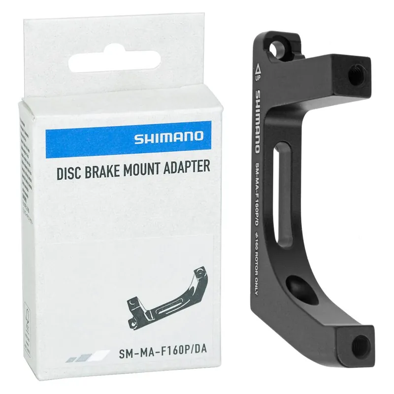 Szybka dostawa Adapter Shimano SM-MA-F160P/DA do montażu przedniego zacisku Post Mount na widelcu Flat Mount