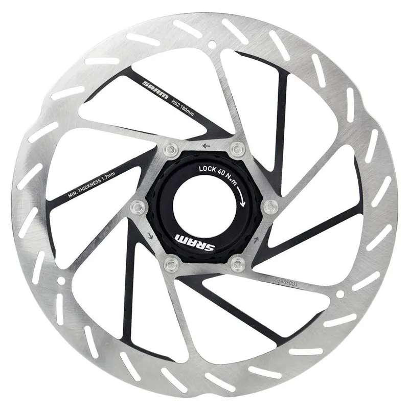 Najlepsza cena Tarcza hamulcowa Sram HS2 DB 180 mm, Centerlock + nakrętka