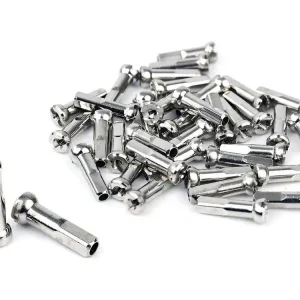 Nyple Sapim Polyax, 16 mm, mosiężne, srebrne, 38 szt. Tylko dziś