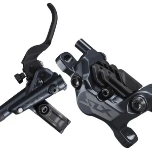 Niska cena Zestaw hamulca tarczowego tył Shimano M7120, 4 tłoki, 1700mm, okł met rad (BR-M7100-R, BL-M7120)