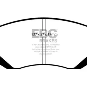 EBC DP81661RP1 RP-1 Racing –klocki hamulcowe samochodowe Ostatnia szansa