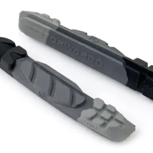 Okładziny do klocków Accent V-Brake 3-Function czarno-grafitowo-szare Ostatnia szansa