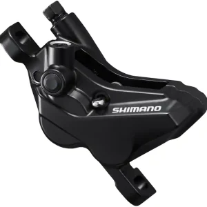 Ekspresowa dostawa Zacisk hamulca tarczowego Shimano BR-MT420 4-tłoczki, okładziny żywiczne