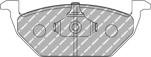 FCP1094H FERODO KLOCKI HAMULCOWE (kpl.) Popularny